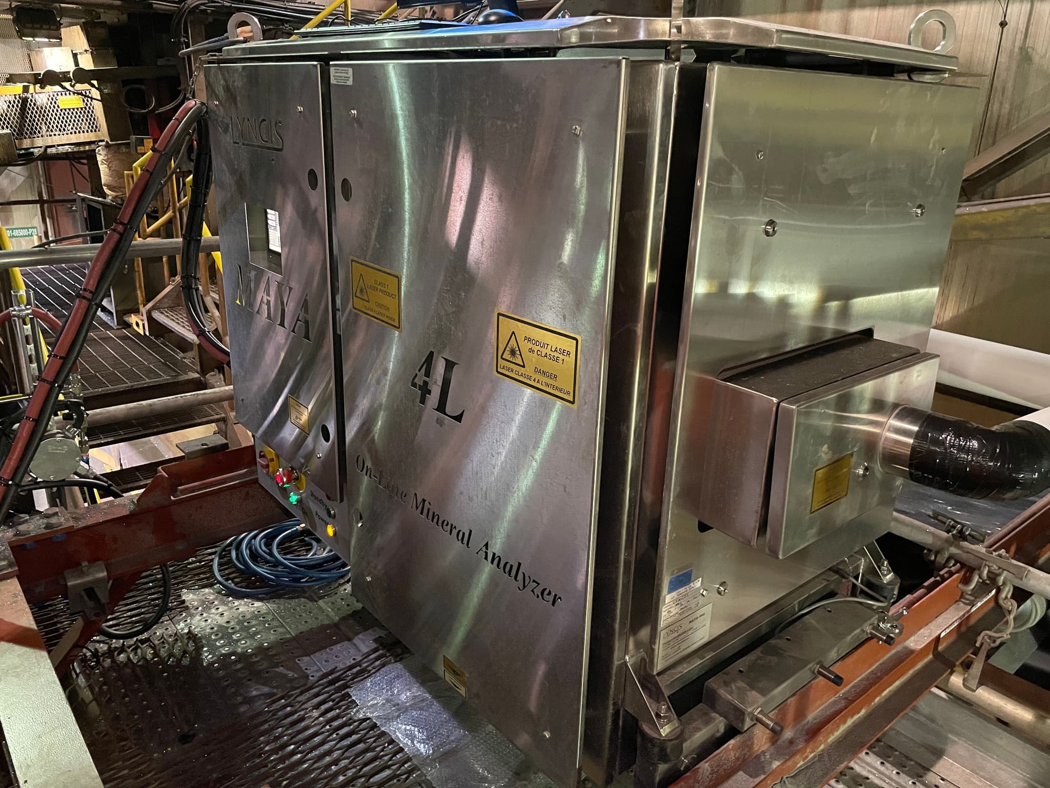 real-time iron concentrate analysis